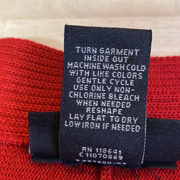 Lane Bryant 14/16 Red Light Weight Short Sleeve Sweater - Picture 8 of 9